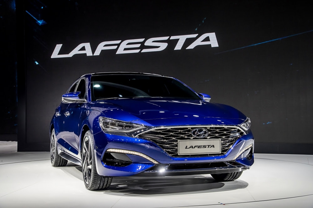 Hyundai представил на Пекинском автосалоне спортивный седан LAFESTA